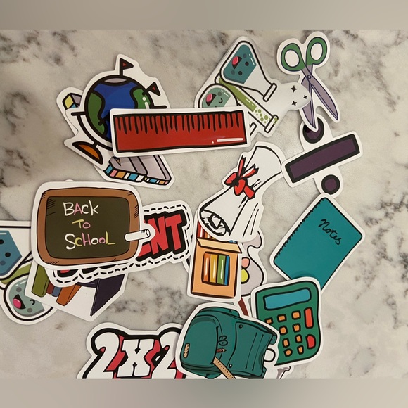 Teacher’s pack: lot of 20 stickers + storage envelope - Picture 2 of 9